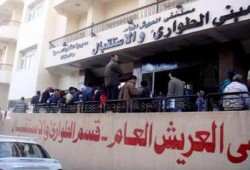 ثلاجة حفظ الدم بالعريش تمتلئ بأكياس المتبرعين والمستشفى تناشد المواطنين بعدم التبرع