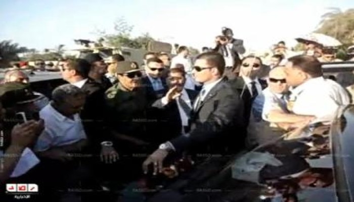 الرئيس في سيناء يتوعد العناصر الاجرامية بالقضاء عليها تماما (متلفز)
