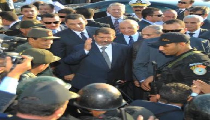 زيارة الرئيس مرسى لسيناء لمتابعة تطورات الهجوم الإرهابى على رفح (صور)
