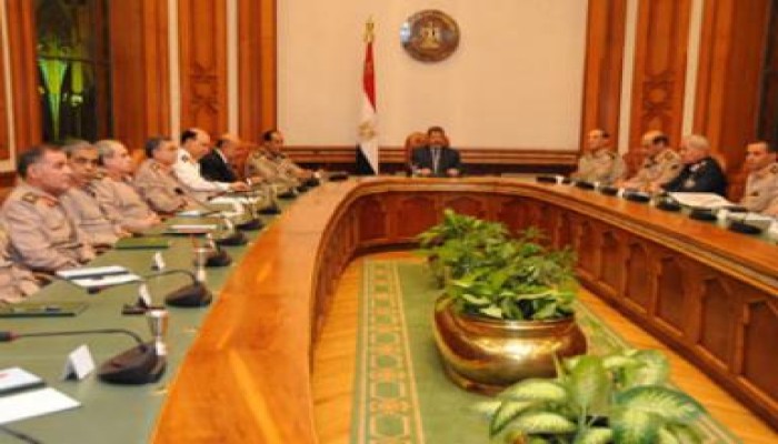 مرسي يرأس إجتماعا للمجلس الأعلى للقوات المسلحة
