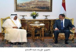 استقبال السيد الرئيس لسمو امير دولة قطر (صور)