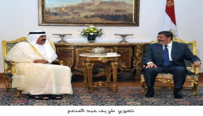 استقبال السيد الرئيس لسمو امير دولة قطر (صور)