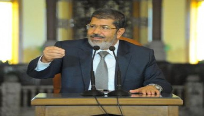 الرئيس مرسي يوجه التهنئة للشعب المصري بمناسبة عيد الفطر المبارك