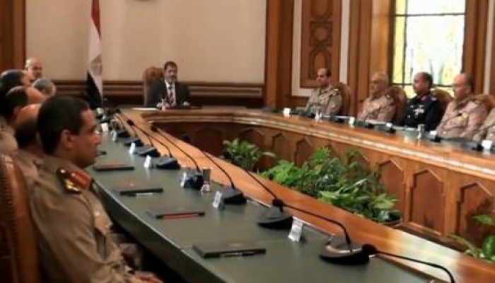 لقاء السيد الرئيس مع التشكيل الجديد للمجلس العسكري (متلفز)