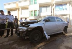 انفجار يدمر سيارة دبلوماسي مصري في بنغازي ولا إصابات