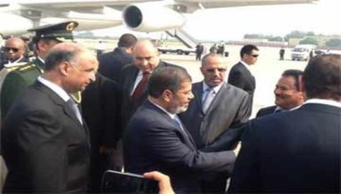 قمة مصرية صينية بين الرئيس مرسي ونظيره الصيني بـبكين