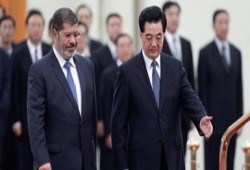 مرسي لرئيس الصين: شعب مصر فى مرحلة جديدة من النهضة ويتطلع إلى تعاون الأصدقاء