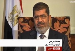 الرئيس مرسى: سنتدخل بطرق سلمية مؤثرة ليتمكن الشعب السوري من حريته وتحقيق أهدافه (متلفز)