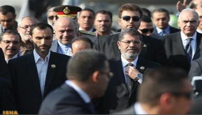 مرسي أول رئيس مصري يزور إيران منذ 1979