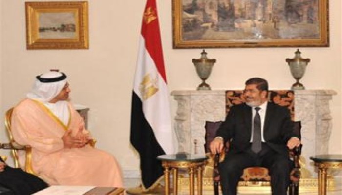 الإمارات: الشيخ خليفة بن زايد أرسل دعوة زيارة للرئيس مرسي
