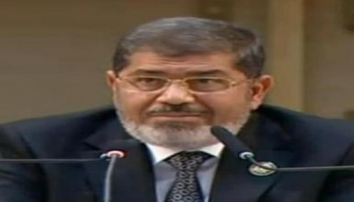 مرسي يؤكد دعم مصر لجهود الإبراهيمي الرامية لحل الأزمة السورية