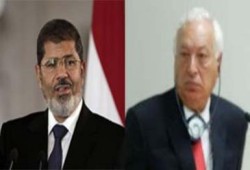 الرئيس يبحث دعم التعاون الاقتصادي مع وزير الخارجية الإسباني