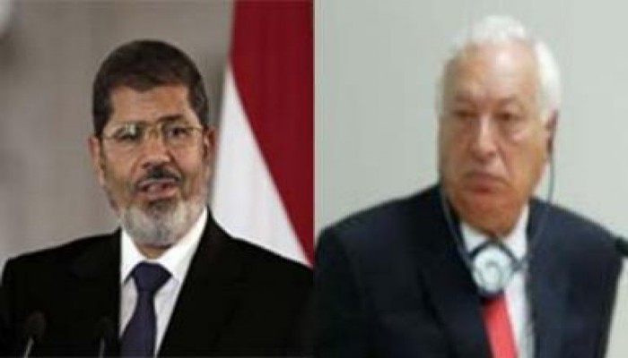 الرئيس يبحث دعم التعاون الاقتصادي مع وزير الخارجية الإسباني