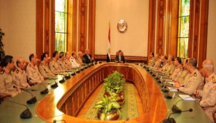 الرئيس مرسي يرأس اجتماعا للمجلس الاعلى للقوات المسلحة