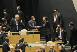الرئيس مرسي يجرى مباحثات مع رئيس فرنسا ورئيسة وزراء بنجلاديش