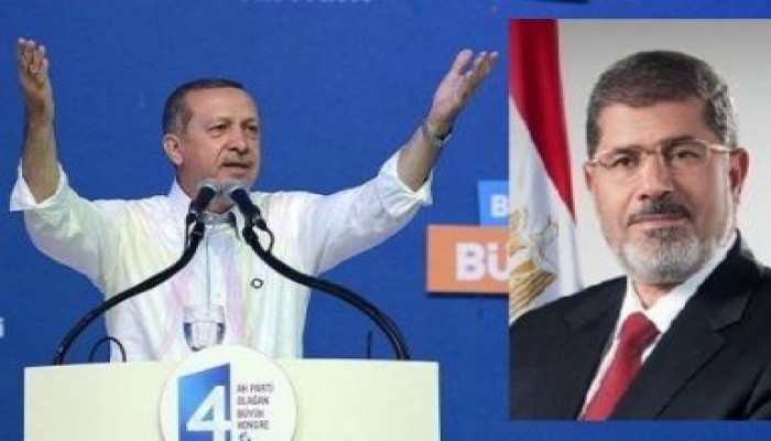 أردوغان يوجه التحية إلى الرئيس مرسي والقاهرة
