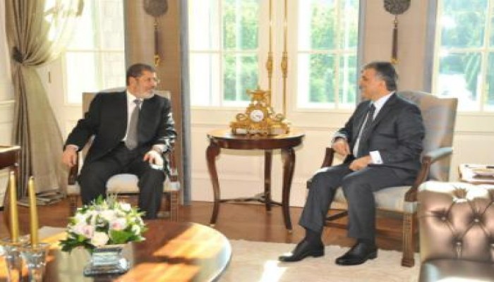 الرئيس مرسي: لا نريد حواجز أو رسوم أو جمارك بين مصر وتركيا