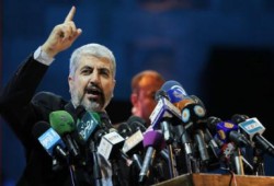 خالد مشعل ردا على النظام السورى: من يدعمنا في الحق.. لا يمكن أن ندعمه في الباطل (صور)