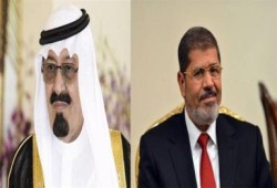 خادم الحرمين يهنئ الرئيس مرسى بذكرى نصر أكتوبر