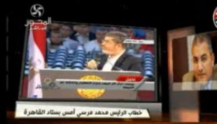 سلطان: حديث مرسى بالاستاد من أفضل خطاباته منذ توليه الرئاسة واتسم بالشفافية والصدق (متلفز)