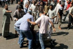 هدوء حذر بالتحرير عقب اشتباكات خفيفية بين متظاهري التحرير