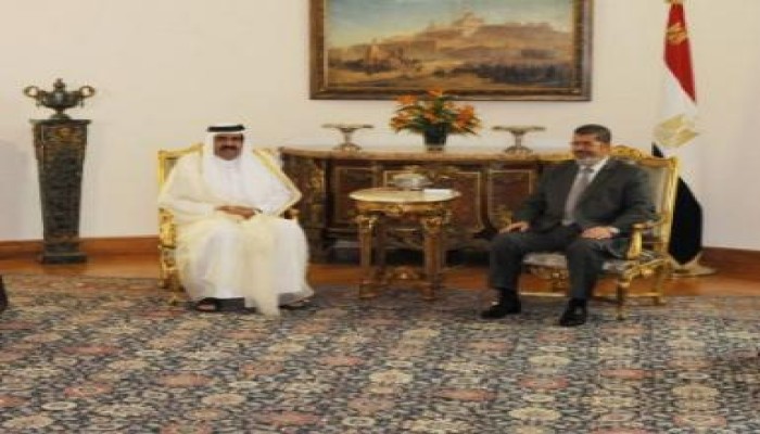 لقاء السيد الرئيس مع سمو أمير دولة قطر (صور)