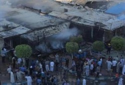 الحرية والعدالة يقود حملة لإعادة إعمار سوق ليبيا بمرسى مطروح