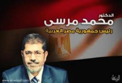 وفد البرلمان العربي يزور الرئيس  مرسي لبحث  تطورات الأوضاع في المنطقة