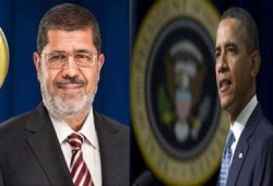 البيت الأبيض: أوباما شكر الرئيس مرسي هاتفيًا على تهنئته له بالفوز بولاية ثانية