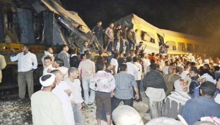 4 شهداء وإصابة 33 آخرين حصيلة حادث قطار الفيوم أمس