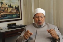 العلامة القرضاوي يعتلي منبر الأزهر ويلقي خطبة الجمعة المقبلة