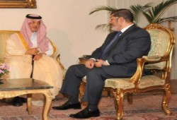 لقاء السيد الرئيس بالأمير سعود الفيصل وزير خارجية المملكة العربية السعودية