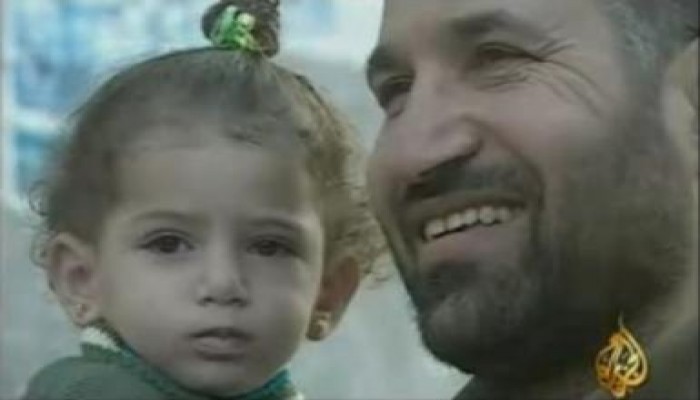 لقاء مع الشهيد أحمد الجعبري بعد استهدافه في المرة الأولى ( متلفز )