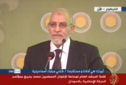 كلمة د. محمد بديع المرشد العام لجماعة الإخوان بمؤتمر الحركه الإسلامية بالسودان (متلفز)