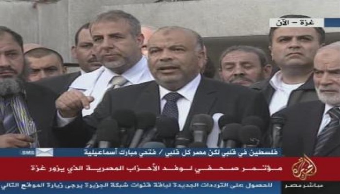 د/ سعد الكتاتنى من غزة : خيار المقاومة هو خيارنا  (متلفز)