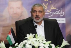 هنية: نؤيد أي انجاز سياسي لانتزاع الدولة الفلسطينية على قاعدة عدم التفريط بالثوابت