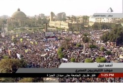 بدء توافد المتظاهرين للمشاركة في مليونية «نصرة الشرعية والشريعة»