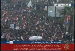 مليونية في الأسكندرية دعما للرئيس مرسي "بدون ترتيب"
