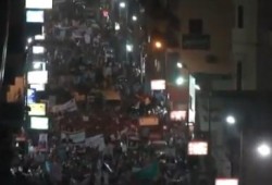 تظاهرة حاشدة في مليونية "الشرعية والشريعة" بأسيوط (متلفز)
