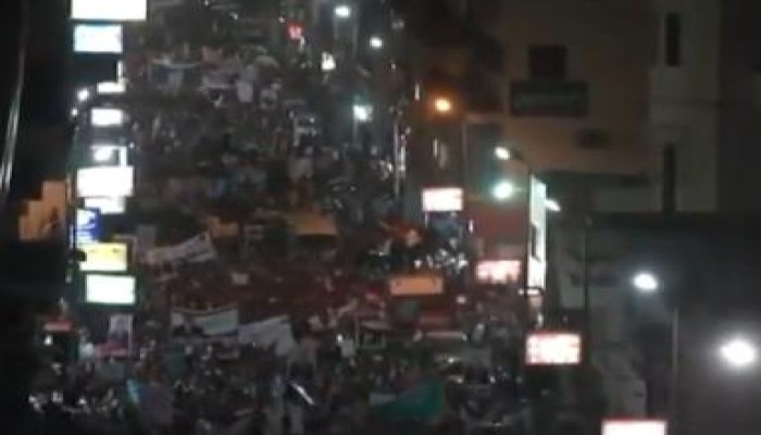 تظاهرة حاشدة في مليونية "الشرعية والشريعة" بأسيوط (متلفز)