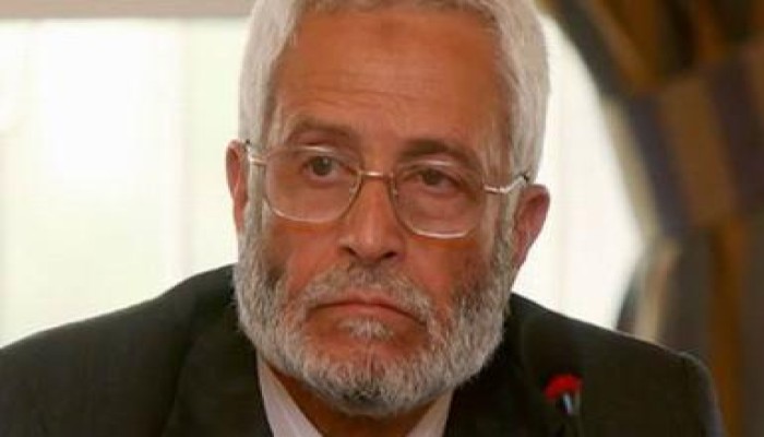 دموع الغرياني في لقاء الرئيس