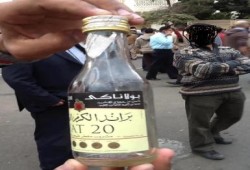 خمور و"أغراض أخرى" في خيام المعتصمين أمام قصر الاتحادية (صور) (محدث)