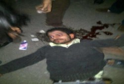 استشهاد 2 من مؤيدي الرئيس مرسي على يد بلطجية حمدين والبرادعي وشركاه (صور)