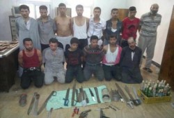 استمرار القبض علي المسلحين وسط المتظاهرين وحمزة يعترف بعلاقته بالبلطجية