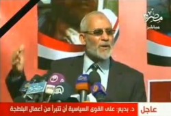 جماعة الإخوان المسلمين تعقد مؤتمرا صحفيا لشرح تطورات الإعتداء على مقراتها (بث مباشر)