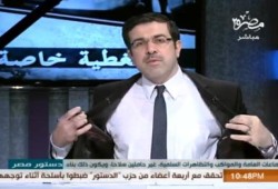 (المجرم) مرتضى منصور يهدد الاعلامي شريف منصور بالقتل (متلفز)