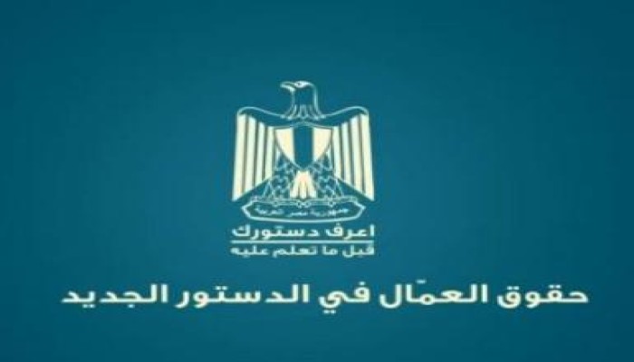 تعرف على حقوق العمال في الدستور المصري الجديد (متلفز)