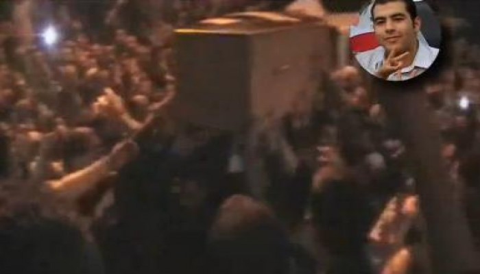 جنازة الشهيد م/ خالد طه أبو زيد (متلفز)