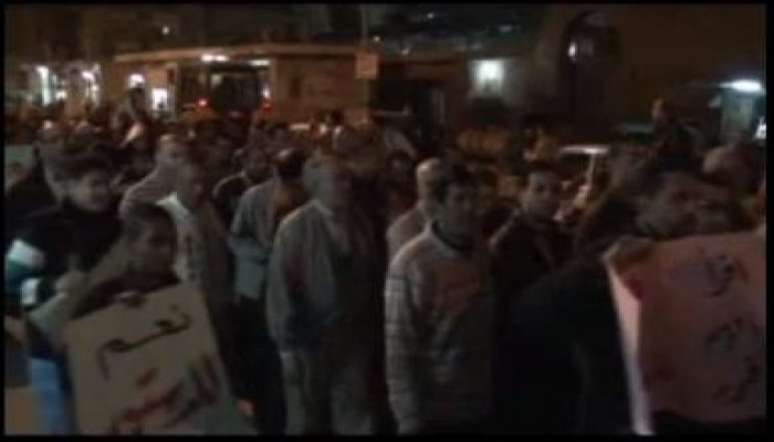 مسيرة حاشدة لتأييد الدستور بدمنهور (متلفز)