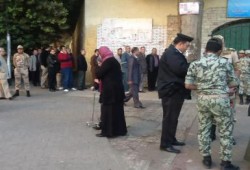 اقبال كثيف من المصوتين في الجيزة (صور)